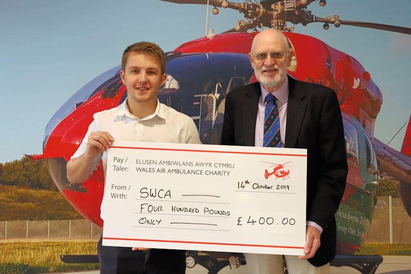 Wales Air Ambulance Charity Presentation